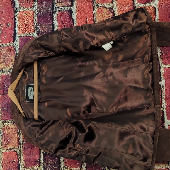 Vintage Women's size 7.5 Suede Jacket - Picture 11 of 16